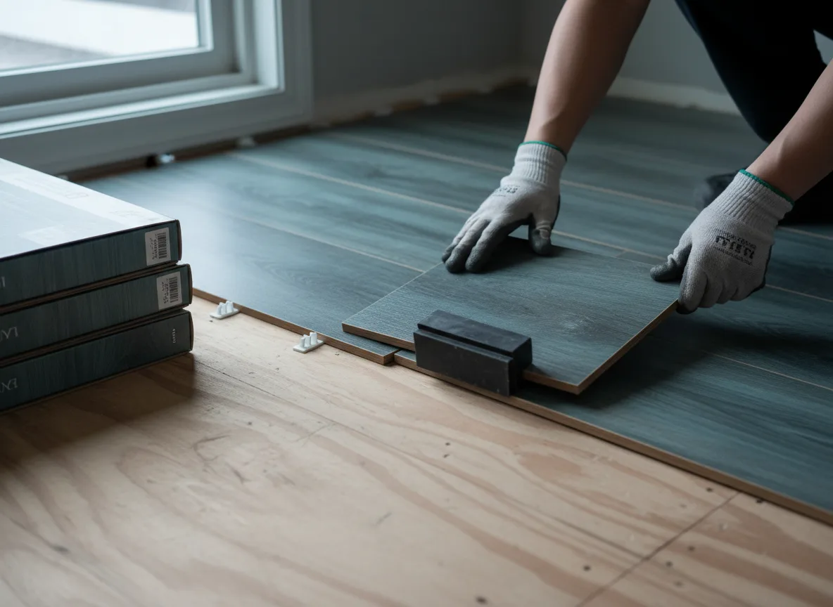 Luxury Vinyl Plank Installation company in Vanderbilt, MI